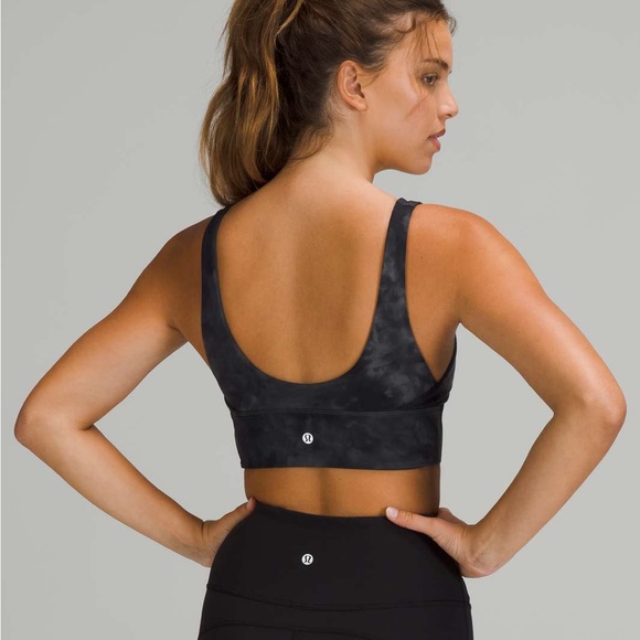 Lululemon Align Marble/Gray Sports Bra - Picture 2 of 2